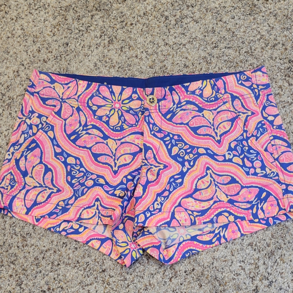 Lilly Pulitzer Kerrie 3 Inch Shorts Sz 6